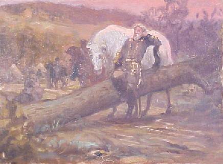 Compositional Study for "Sunset After Appomattox"