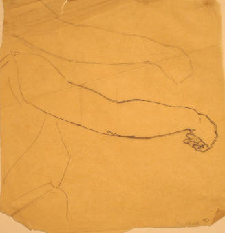Female Arm and Hand Study for "Light of the Incarnation"