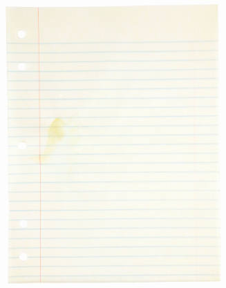 Untitled [Notebook Drawing]