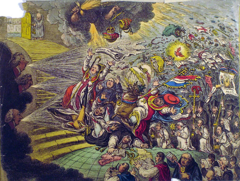 End of the Irish Farce of Catholic-Emancipation
