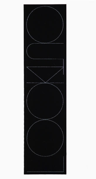 Plan for Wallpiece: Out Look Out
