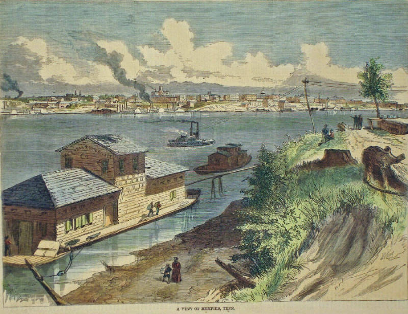 A View of Memphis, Tennessee
