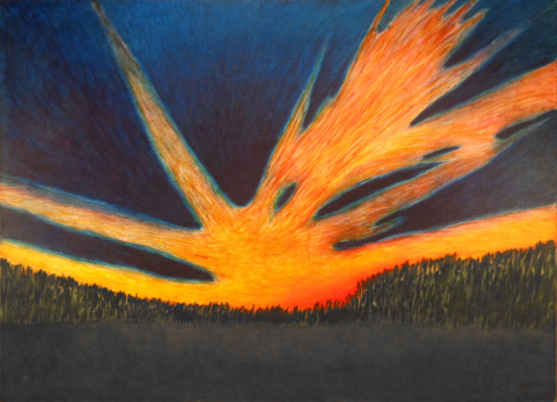 Oklahoma Sunset: Garuda Lands in Black Fox Hollow to Pick Up Charlie