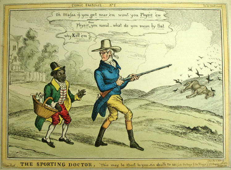 The Sporting Doctor, This may be sport to you...tis death to us (with the Boys and the Frogs)