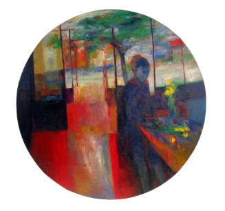 Interior with Figure