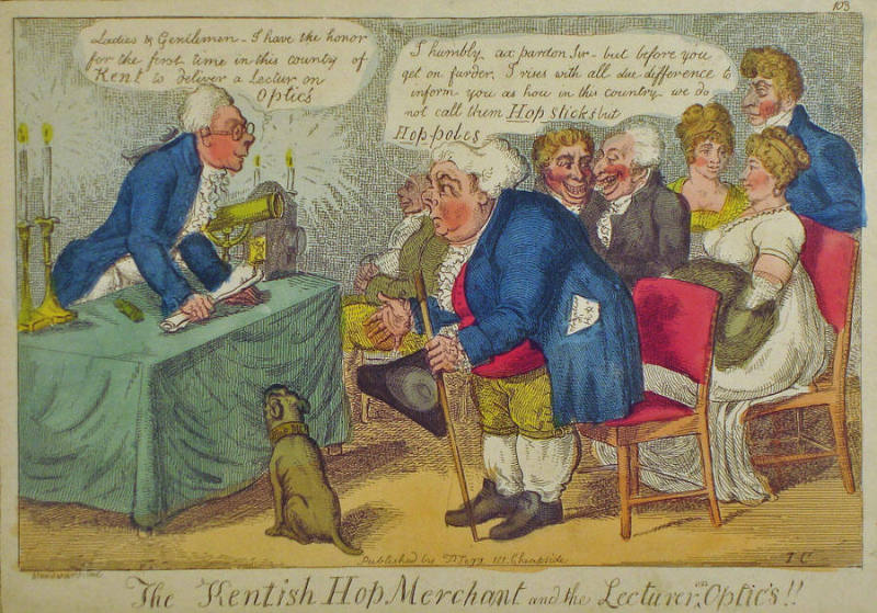 The Kentish Hop Merchant and the Lecturer on Optics !