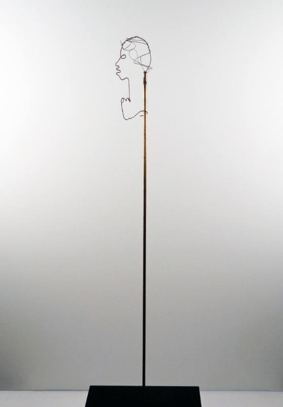 Untitled (Spirit Head on a Rod)