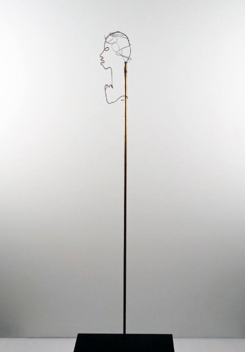 Untitled (Spirit Head on a Rod)