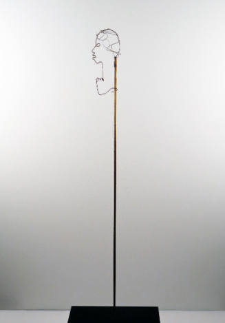 Untitled (Spirit Head on a Rod)