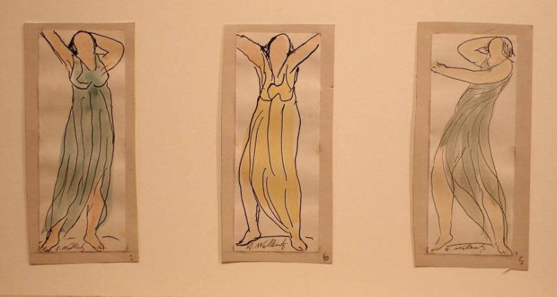 Three Studies of Isadora Duncan