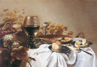 Still Life on a Draped Table