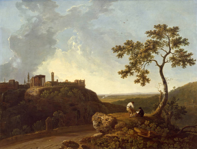 Tivoli: Temple of the Sibyl and the Campagna