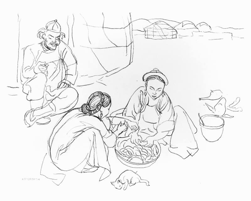 Mongolian Women