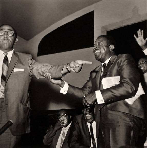 Reverend Joseph Lowery and Reverend Ralph Abernathy, SCLC Convention, Memphis