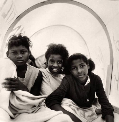 Girls in Back of Wagon, Poor People's March on Washington, Marks, Mississippi