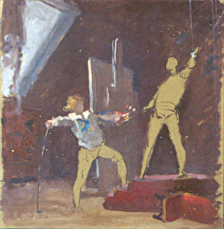 The Artist's Painting Comes to Life