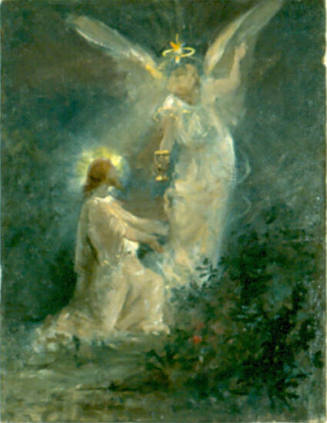 Christ with the Angel in the Garden of Gethsemane