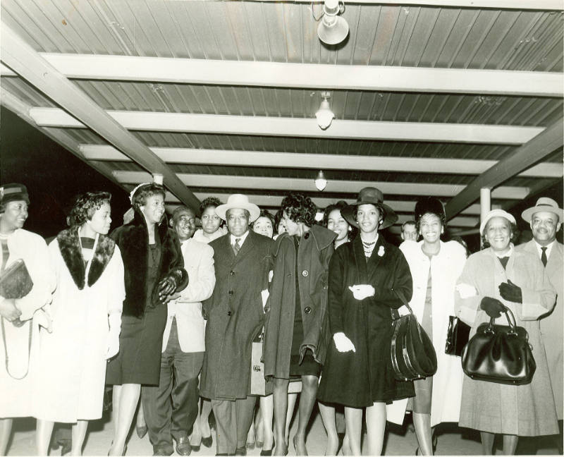 Airport Welcome for George Lee