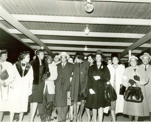 Airport Welcome for George Lee