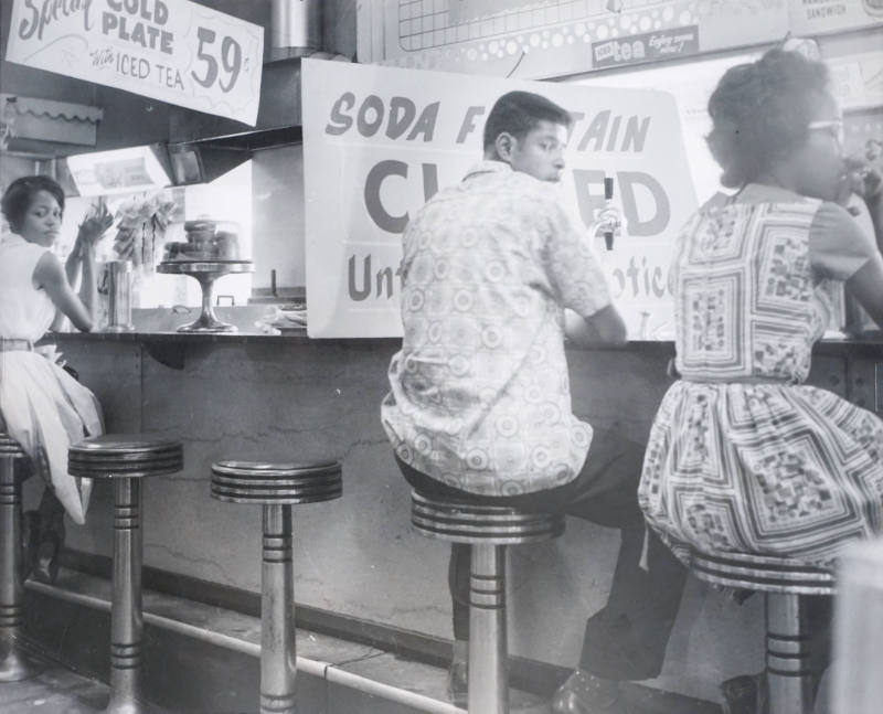 Sit-in at the Soda Fountain