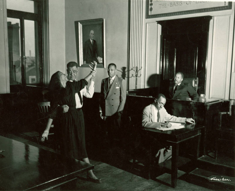 Dr. Geo. West, Court Attendant