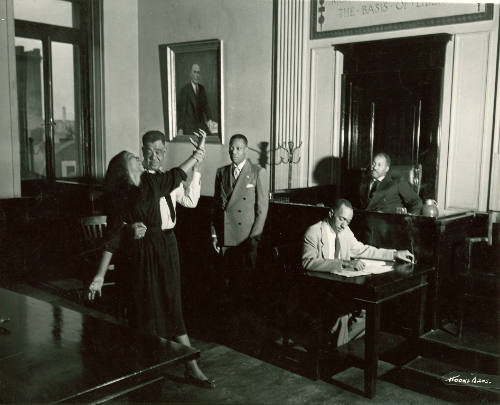 Dr. Geo. West, Court Attendant
