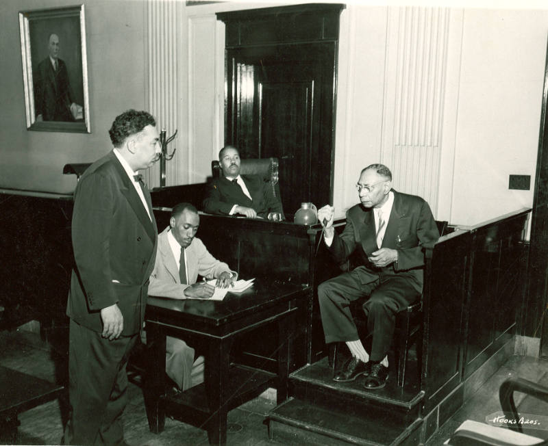 Scene in A.K.A.'s Play, "The Trial of Mary Duggan"