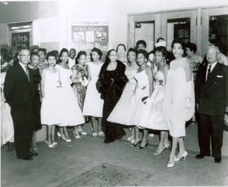 [Gathering for "St. Louis Blues" Show]