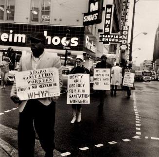 Demonstrators Marching, Memphis