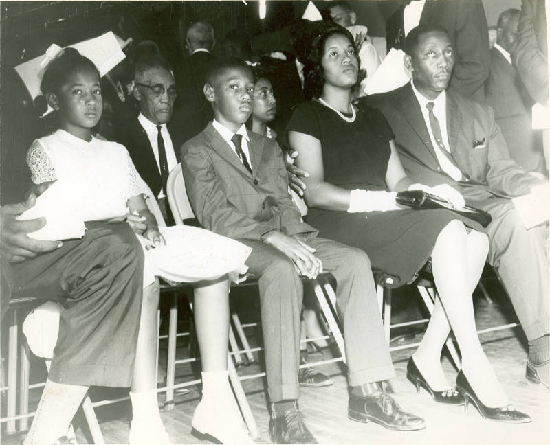 Medgar Evers' Grieving Family
