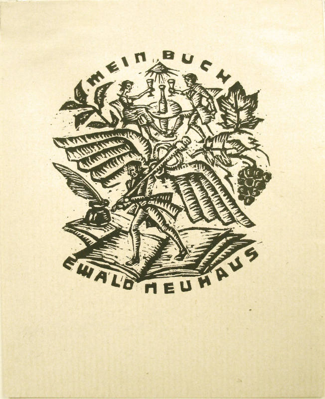 Bookplate for Ewald Neuhaus