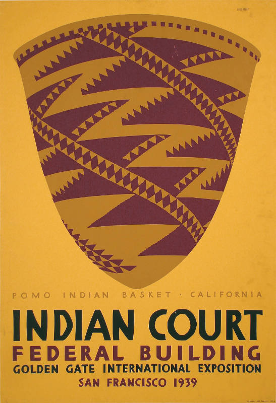 Pomo Indian Basket, California