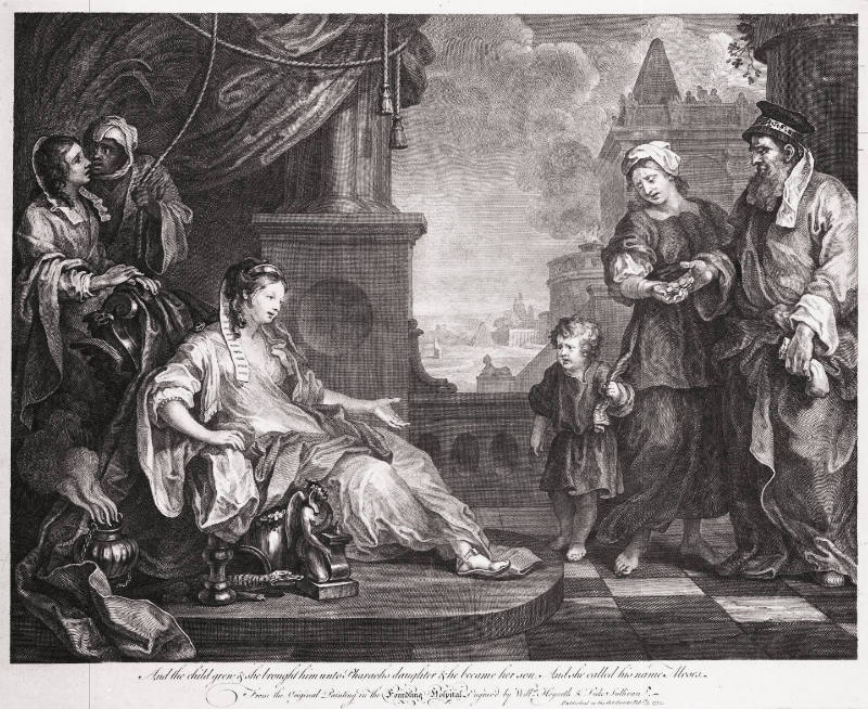 Moses Brought to Pharaoh's Daughter