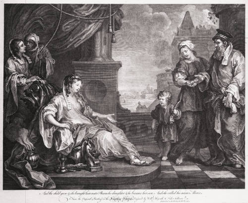 Moses Brought to Pharaoh's Daughter