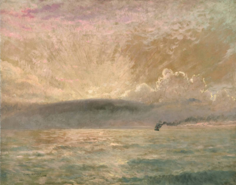 Sunrise Over the Sea