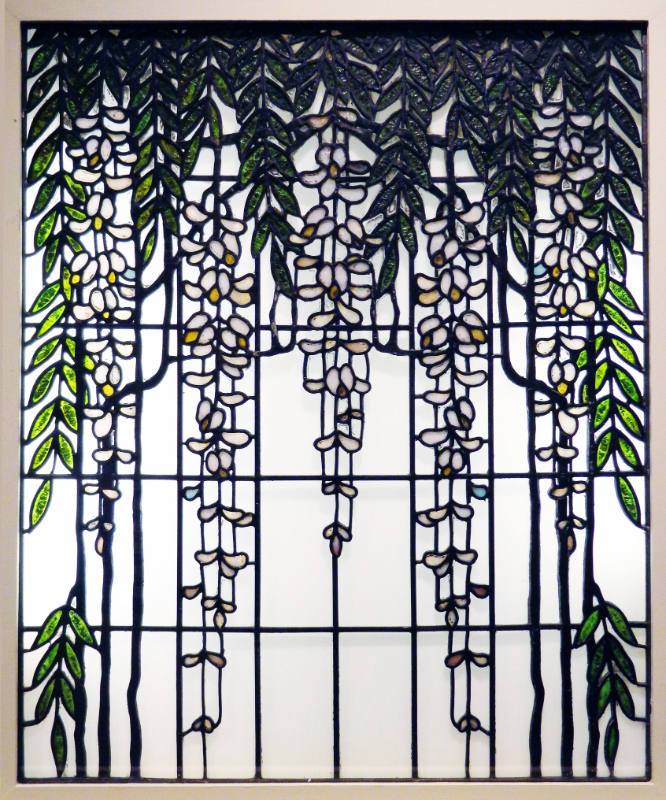 Window, Wisteria Pattern