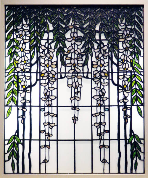 Window, Wisteria Pattern