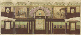 Mural Study #5, Council Room, Philadelphia City Hall