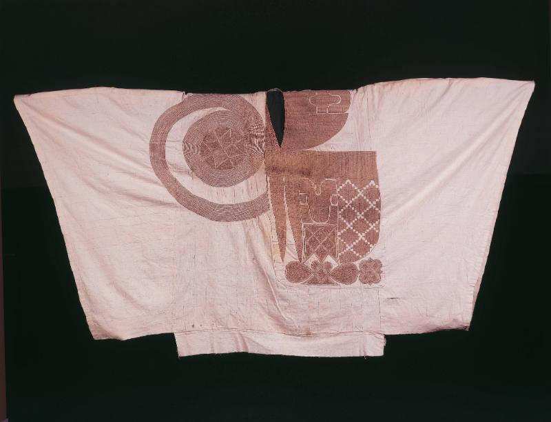 Royal Robe with Two Knives Design and Insignias