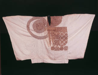 Royal Robe with Two Knives Design and Insignias