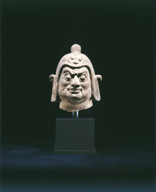 Head of a Guardian (Lokapala)