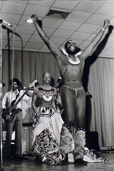 Isaac Hayes with Helen Washington, Memphis