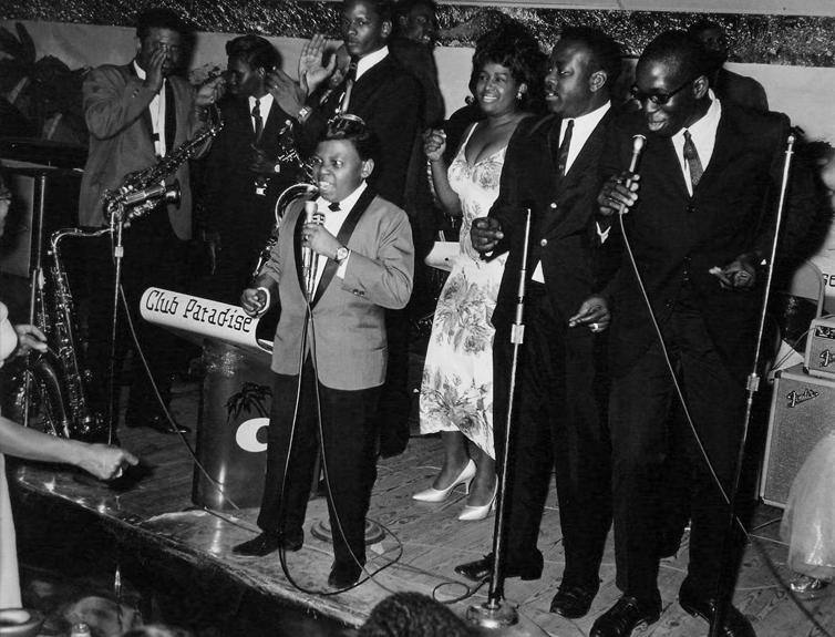 Singer at Club Paradise, Memphis