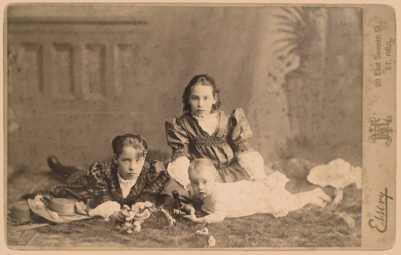 Portrait of the Gutherz Children: Suzanne, Godfriede, and Marshall