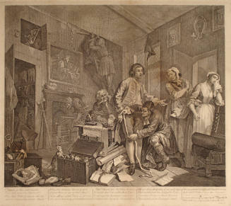Plate 1 from a Rake's Progress