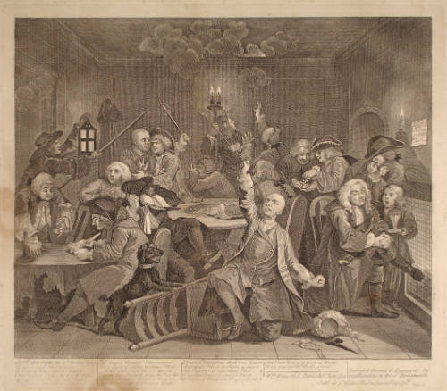 Plate 6 From a Rake's  Progress