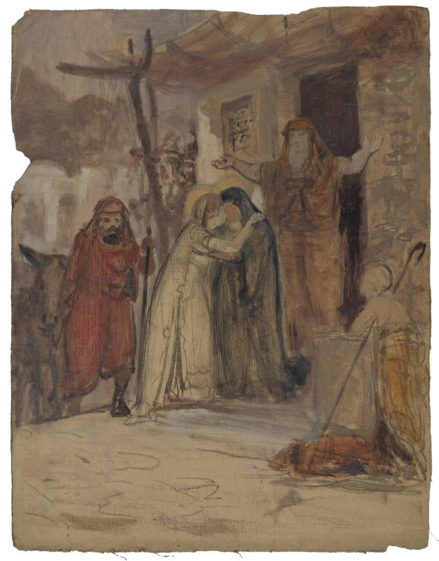 Virgin Mary Visiting her Sister Elizabeth
