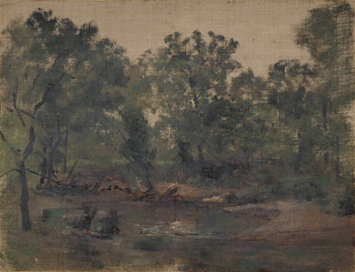 Creek with Wooded Banks, Maryland
