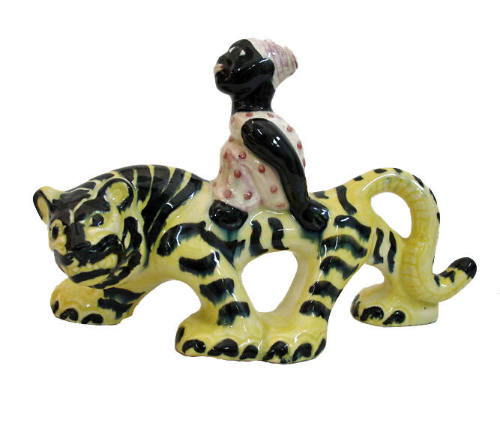 Woman on Tiger