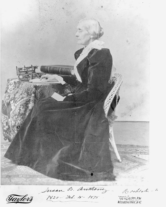 Portrait of Susan B. Anthony